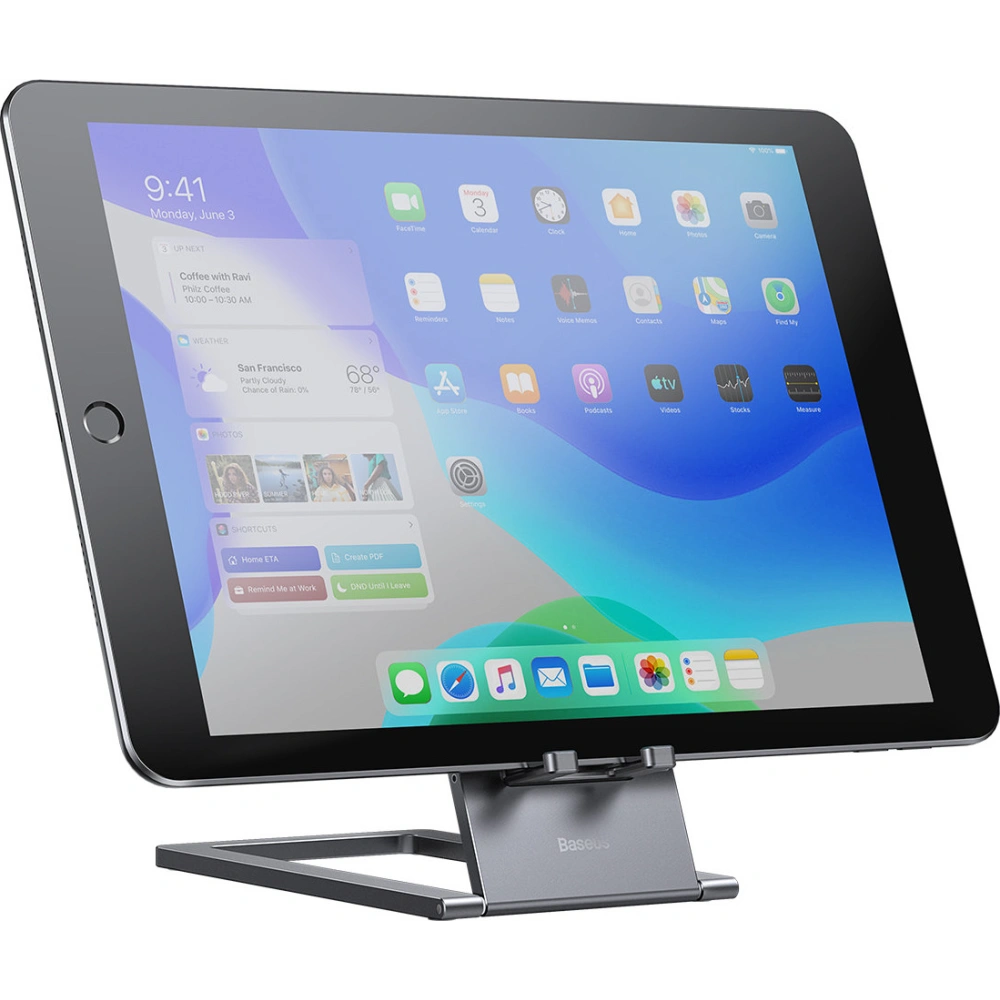 Hurtownia GSM - Biurkowy stojak uchwyt na tablet Baseus szary - BSU3461GRY - {ean13} - Hurt