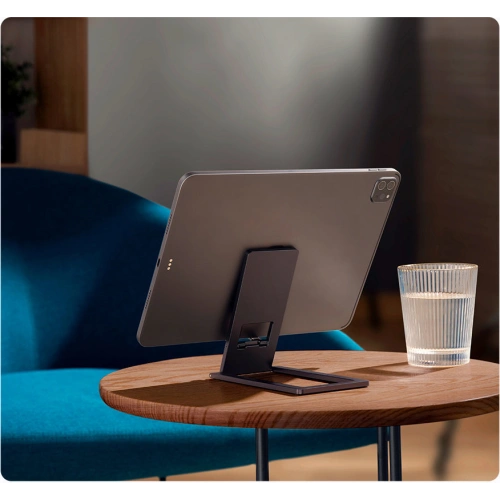 Biurkowy stojak uchwyt na tablet Baseus szary
