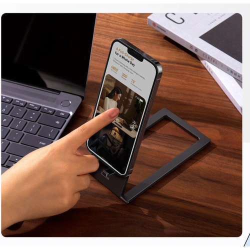 Biurkowy stojak uchwyt na tablet Baseus szary