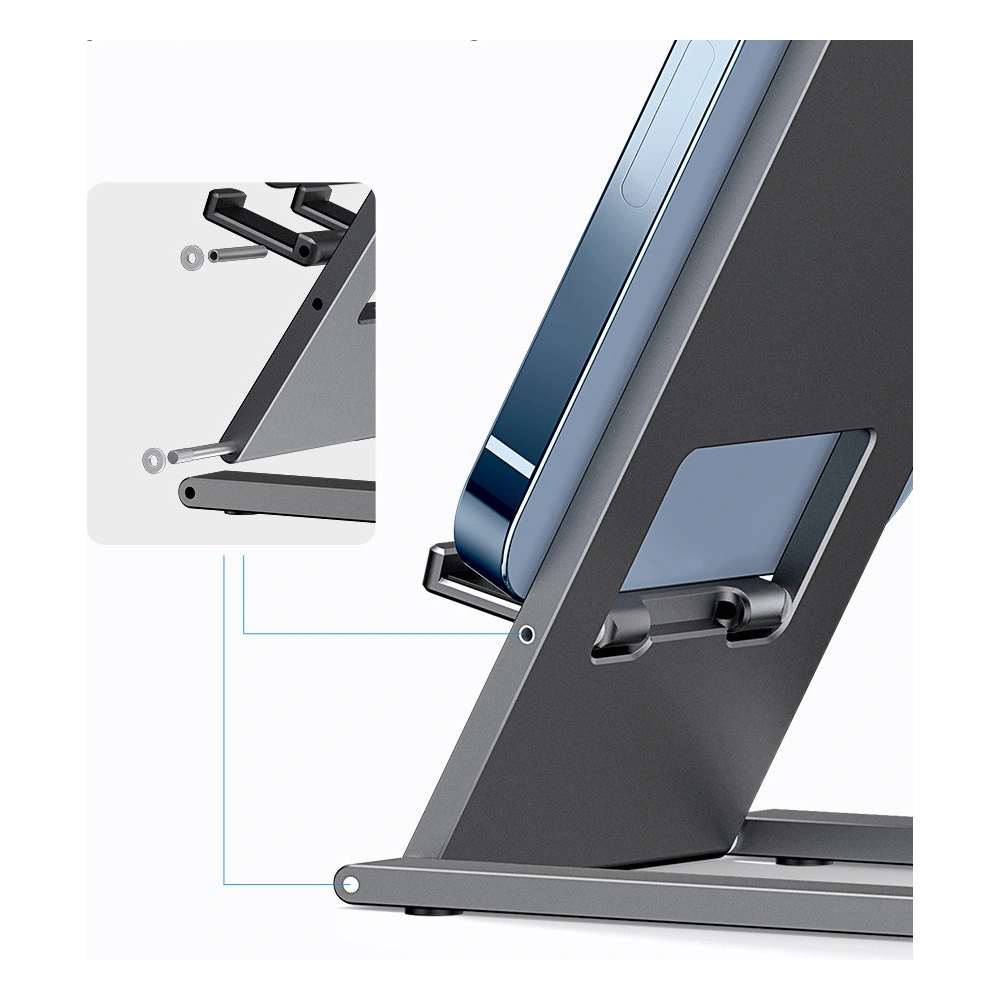 Hurtownia GSM - Biurkowy stojak uchwyt na tablet Baseus szary - BSU3461GRY - {ean13} - Hurt
