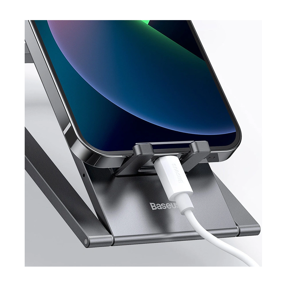 Hurtownia GSM - Biurkowy stojak uchwyt na tablet Baseus szary - BSU3461GRY - {ean13} - Hurt
