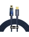 Kabel Baseus Explorer Series USB-C – Lightning 20W 2m modrý