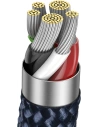 Kabel Baseus Explorer Series USB-C – Lightning 20W 2m niebieski