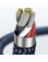 Kabel Baseus Explorer Series USB-C – Lightning 20W 2m niebieski