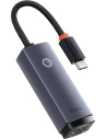 Adapter Baseus Lite Series USB-C - RJ45 1000Mbps czarny
