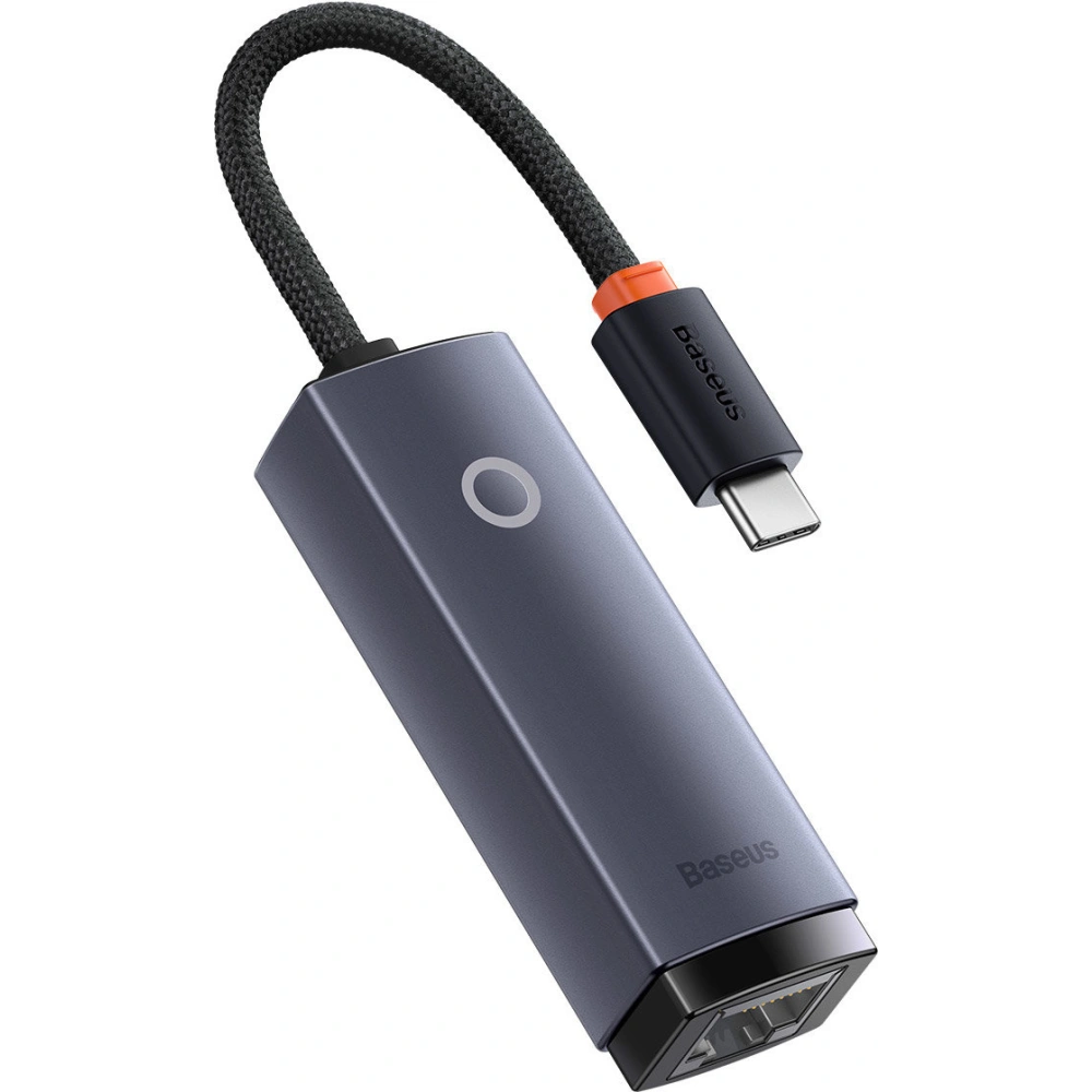 Adaptér Baseus Lite Series USB-C - RJ45 1000Mbps černý