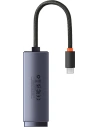Adapter Baseus Lite Series USB-C - RJ45 1000Mbps czarny