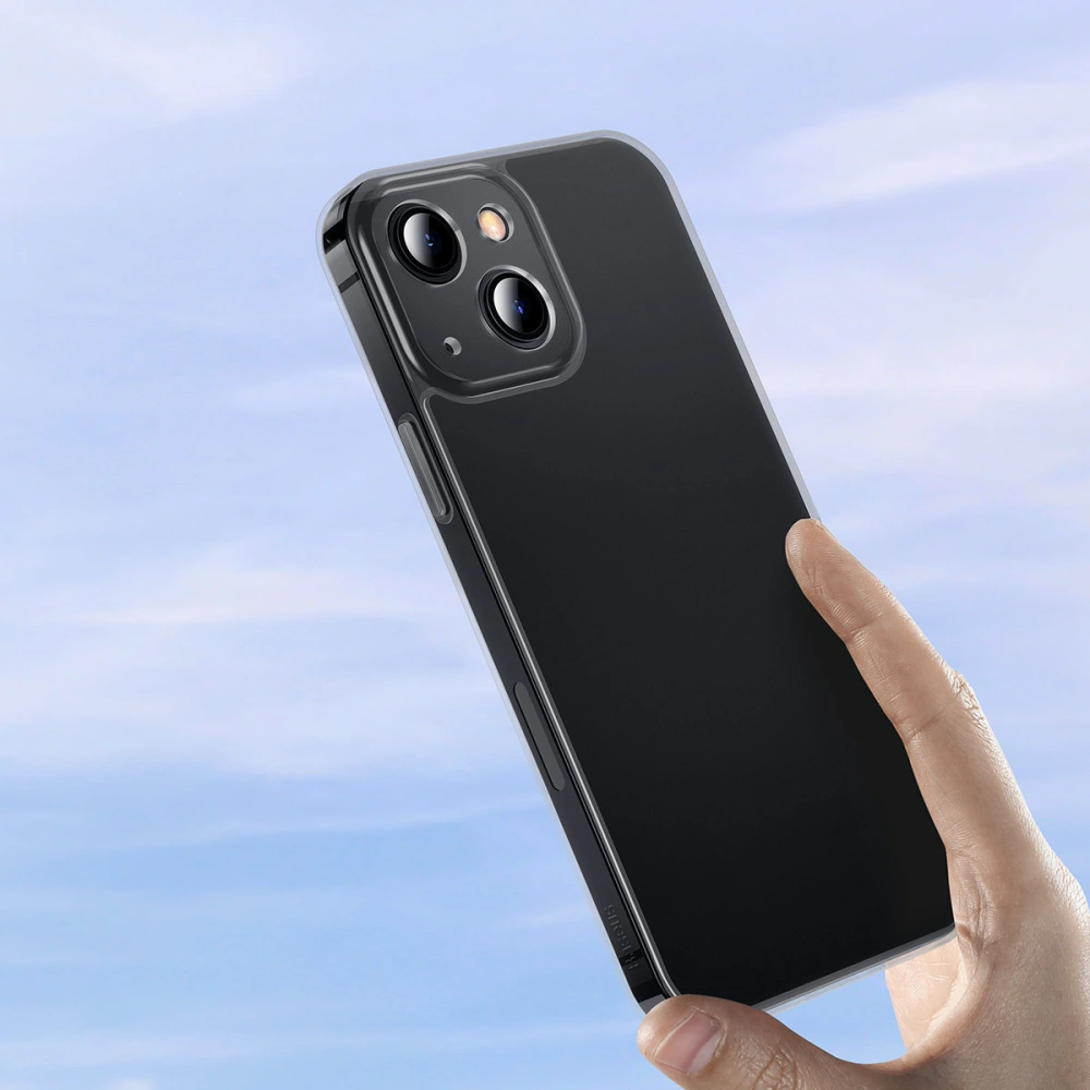 Hurtownia GSM - Etui Baseus Frosted Glass Case Apple iPhone 13 czarny - BSU3465BLK - {ean13} - Hurt