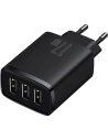 Hurtownia GSM - Ładowarka sieciowa Baseus Compact 3x USB-A 17W czarny - BSU3467BLK - {ean13} - Hurt