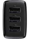 Hurtownia GSM - Ładowarka sieciowa Baseus Compact 3x USB-A 17W czarny - BSU3467BLK - {ean13} - Hurt
