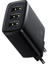 Hurtownia GSM - Napájecí adaptér Baseus Compact 3x USB-A 17W černý - BSU3467BLK - {ean13} - Hurt