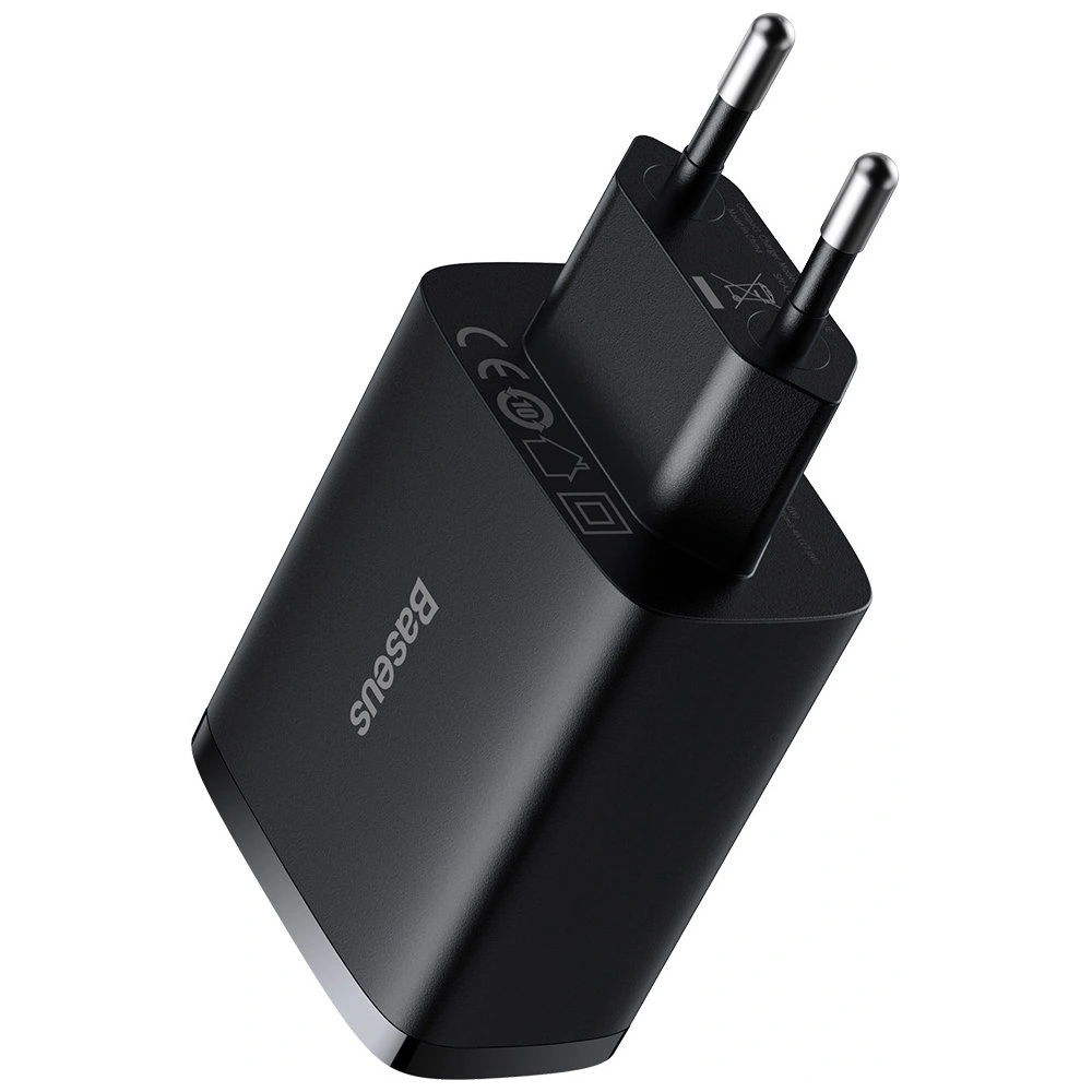 Hurtownia GSM - Ładowarka sieciowa Baseus Compact 3x USB-A 17W czarny - BSU3467BLK - {ean13} - Hurt