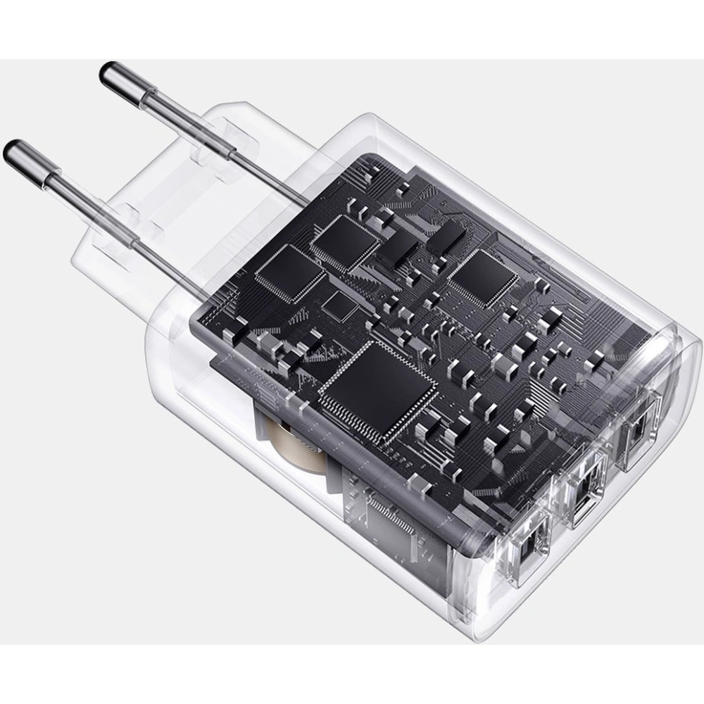 Hurtownia GSM - Napájecí adaptér Baseus Compact 3x USB-A 17W černý - BSU3467BLK - {ean13} - Hurt