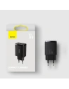Hurtownia GSM - Ładowarka sieciowa Baseus Compact 3x USB-A 17W czarny - BSU3467BLK - {ean13} - Hurt