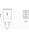 Hurtownia GSM - Ładowarka sieciowa Baseus Compact 3x USB-A 17W czarny - BSU3467BLK - {ean13} - Hurt