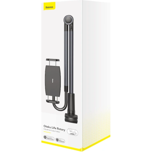 Elastyczny uchwyt biurkowy Baseus Otaku szary