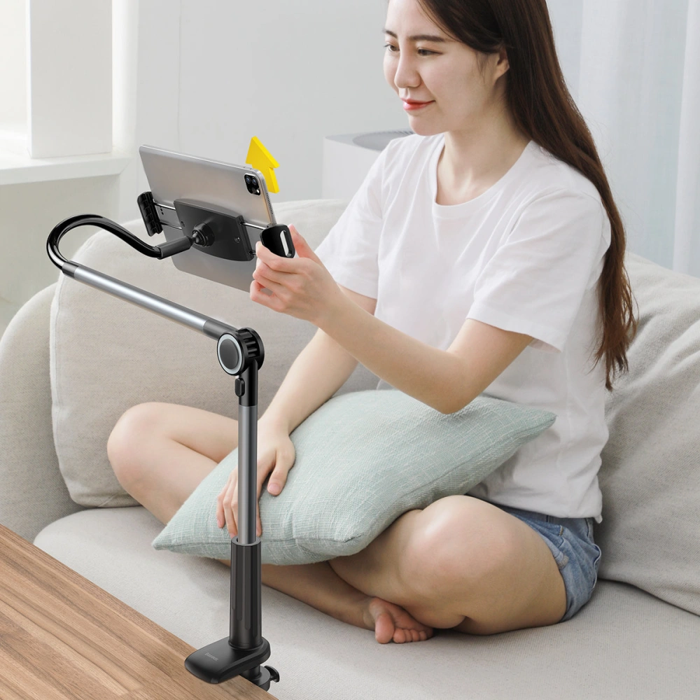 Hurtownia GSM - Elastyczny uchwyt biurkowy Baseus Otaku szary - BSU3468GRY - {ean13} - Hurt