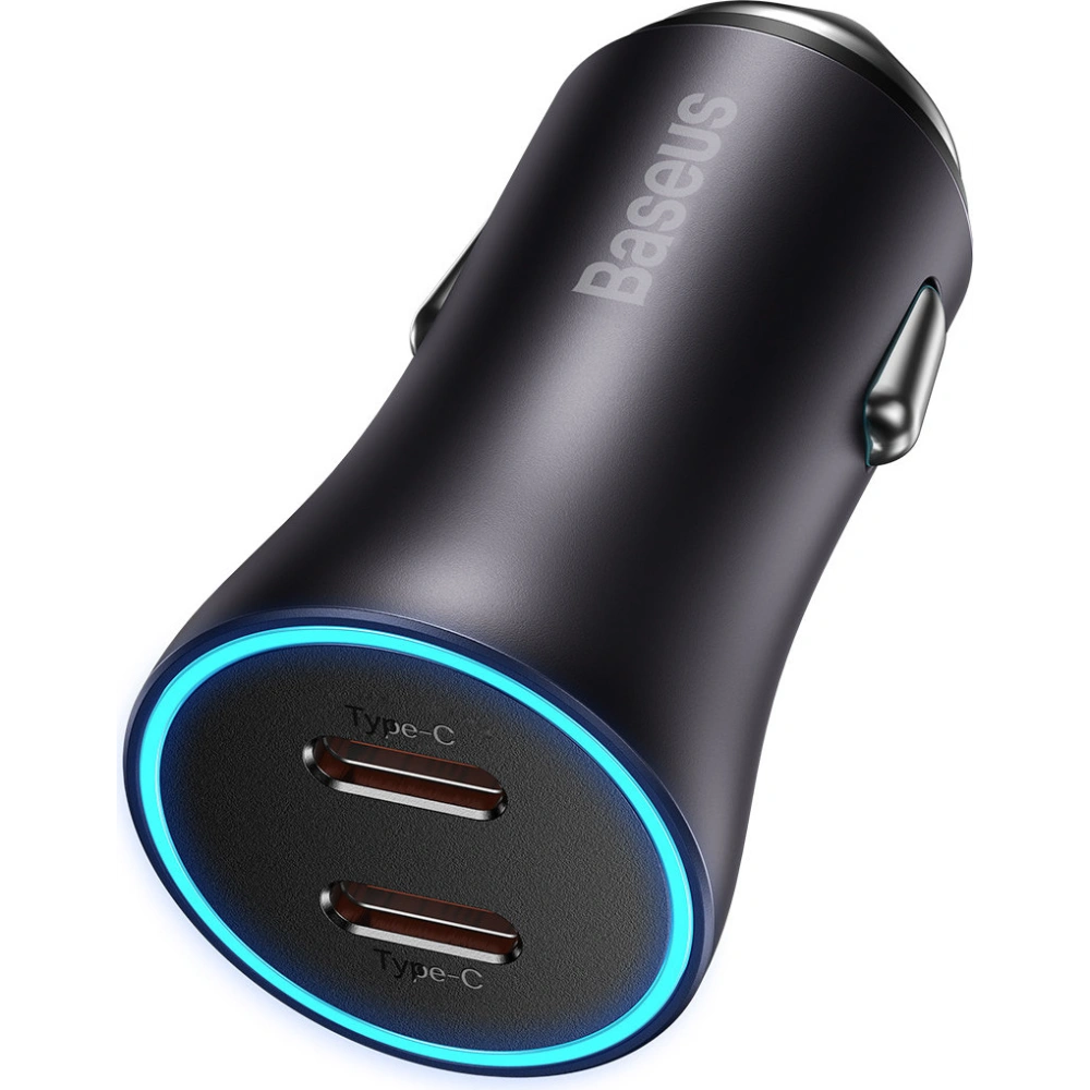 Hurtownia GSM - Ładowarka samochodowa Baseus Golden Contactor Pro 2x USB-C 40W szary - BSU3469GRY - {ean13} - Hurt