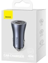 Hurtownia GSM - Ładowarka samochodowa Baseus Golden Contactor Pro 2x USB-C 40W szary - BSU3469GRY - {ean13} - Hurt