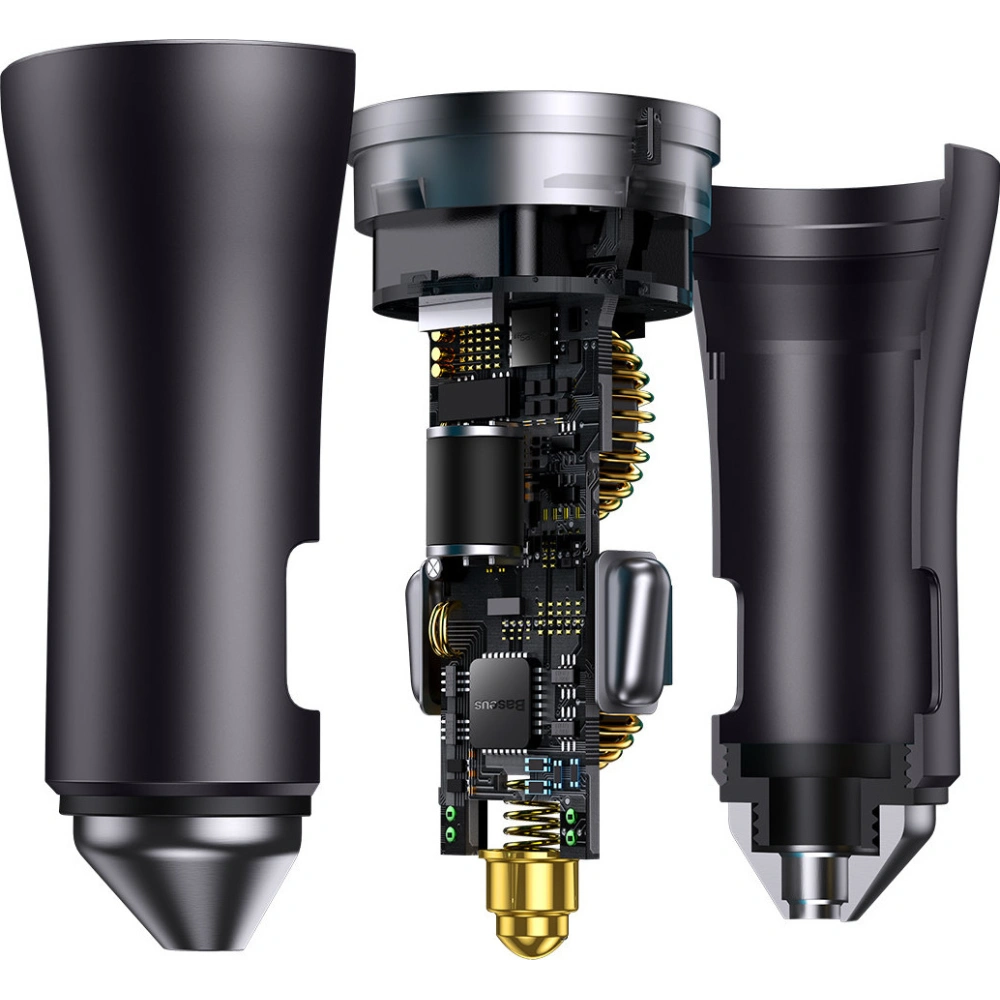 Wholesale Baseus Golden Contactor Pro car charger 2x USB-C 40W gray - BSU3469GRY - {ean13} - Hurt