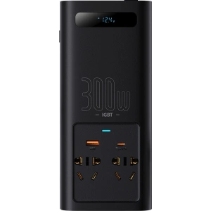 Automobilní měnič Baseus IGBT 300W 220V (zástrčka CN/EU) černý
