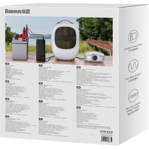 Hurtownia GSM - Przetwornica samochodowa Baseus IGBT 300W 220V (wtyczka CN/EU) czarny - BSU3470BLK - {ean13} - Hurt