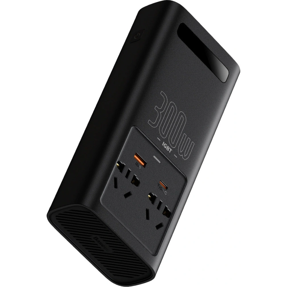 Hurtownia GSM - Automobilní měnič Baseus IGBT 300W 220V (zástrčka CN/EU) černý - BSU3470BLK - {ean13} - Hurt