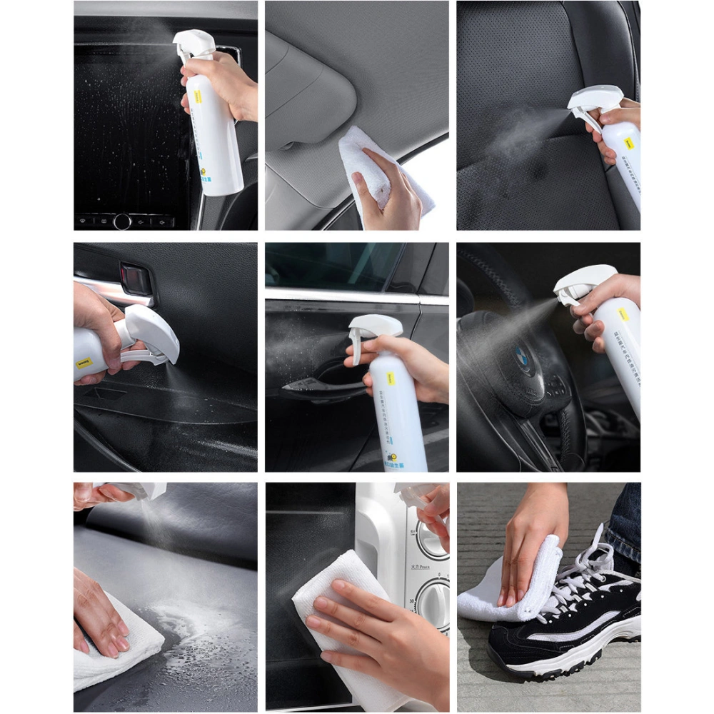 Hurtownia GSM - Sprej na čištění interiéru automobilu Baseus Auto-care 300ml bílý - BSU3471WHT - {ean13} - Hurt