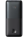 Baseus Bipow Pro powerbank 10000mAh 20W 2x USB-A + USB-C + USB 3A 0.3m cable black