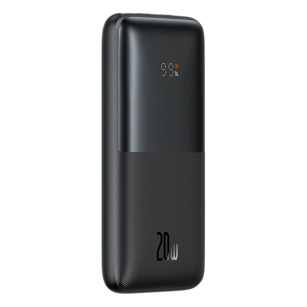 Hurtownia GSM - Powerbank Baseus Bipow Pro 10000mAh 20W 2x USB-A + USB-C + kabel USB-C 3A 0.3m černý - BSU3472BLK - {ean13} - Hurt