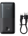 Wholesale Baseus Bipow Pro powerbank 10000mAh 20W 2x USB-A + USB-C + USB 3A 0.3m cable black - BSU3472BLK - {ean13} - Hurt