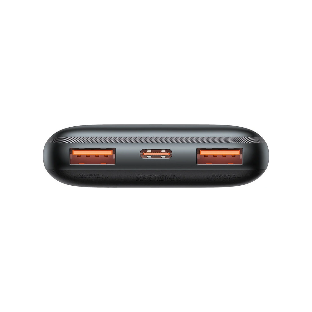 Hurtownia GSM - Powerbank Baseus Bipow Pro 10000mAh 20W 2x USB-A + USB-C + kabel USB-C 3A 0.3m černý - BSU3472BLK - {ean13} - Hurt