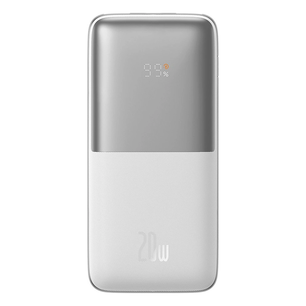 Hurtownia GSM - Powerbank Baseus Bipow Pro 10000mAh 20W 2x USB-A + USB-C + kabel USB-C 3A 0.3m bílý - BSU3473WHT - {ean13} - Hurt