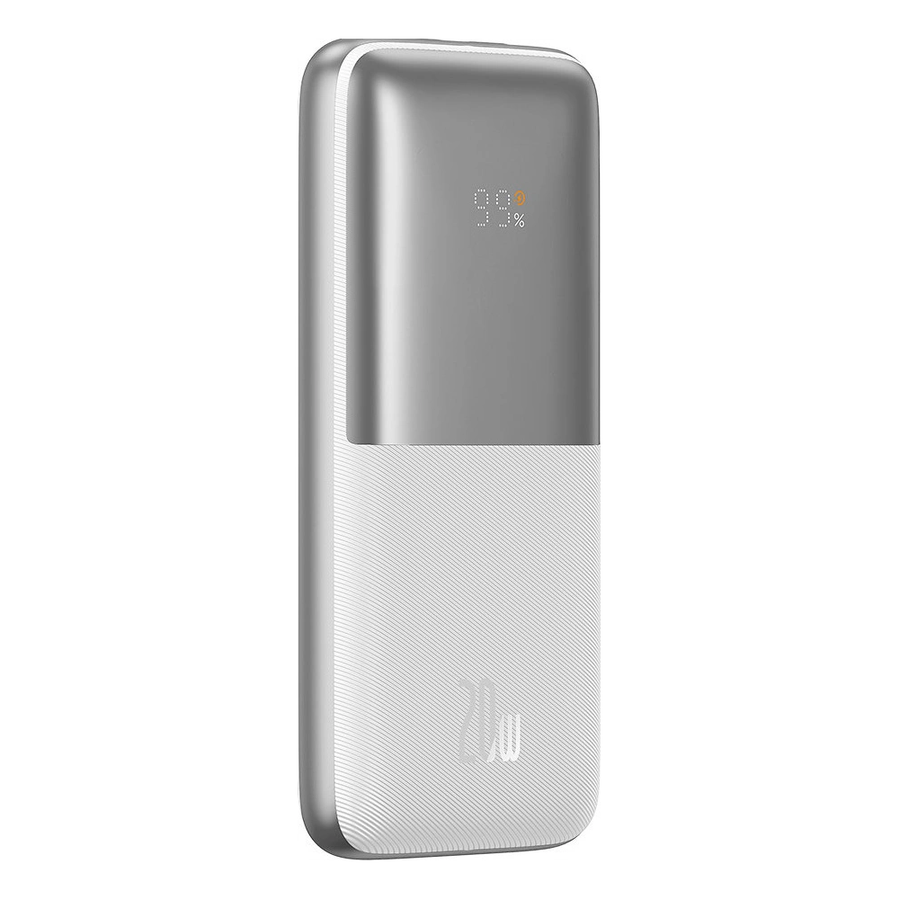 Hurtownia GSM - Powerbank Baseus Bipow Pro 10000mAh 20W 2x USB-A + USB-C + kabel USB-C 3A 0.3m bílý - BSU3473WHT - {ean13} - Hurt
