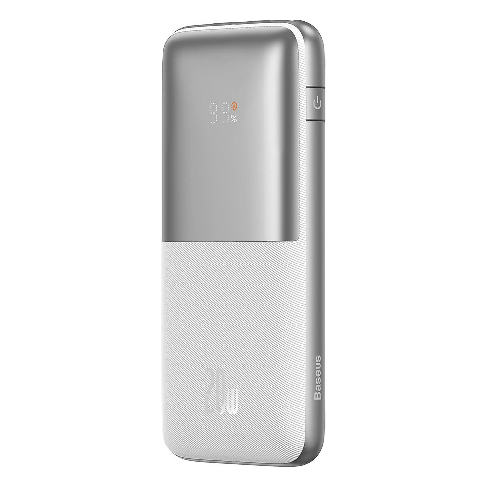 Hurtownia GSM - Powerbank Baseus Bipow Pro 10000mAh 20W 2x USB-A + USB-C + kabel USB-C 3A 0.3m bílý - BSU3473WHT - {ean13} - Hurt