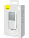 Hurtownia GSM - Powerbank Baseus Bipow Pro 10000mAh 20W 2x USB-A + USB-C + kabel USB-C 3A 0.3m bílý - BSU3473WHT - {ean13} - Hurt