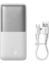 Wholesale Baseus Bipow Pro powerbank 10000mAh 20W 2x USB-A + USB-C + USB 3A 0.3m cable white - BSU3473WHT - {ean13} - Hurt
