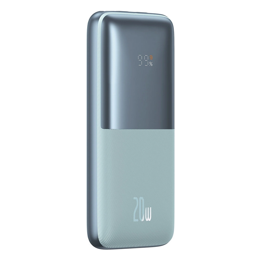 Hurtownia GSM - Powerbank Baseus Bipow Pro 10000mAh 20W 2x USB-A + USB-C + kabel USB-C 3A 0.3m modrý - BSU3474BLU - {ean13} - Hurt