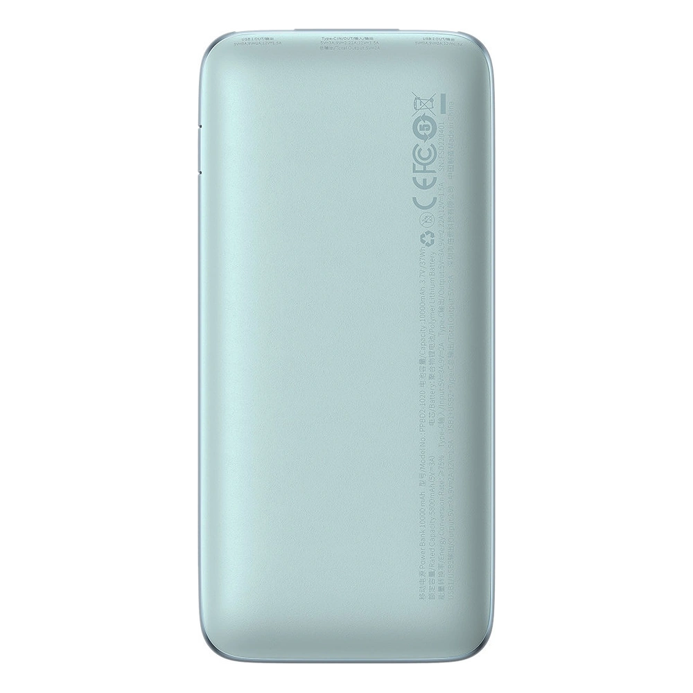 Hurtownia GSM - Powerbank Baseus Bipow Pro 10000mAh 20W 2x USB-A + USB-C + kabel USB-C 3A 0.3m modrý - BSU3474BLU - {ean13} - Hurt