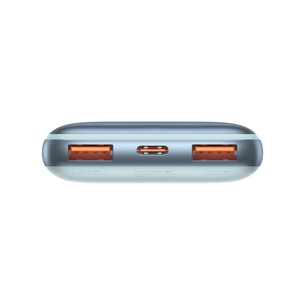 Hurtownia GSM - Powerbank Baseus Bipow Pro 10000mAh 20W 2x USB-A + USB-C + kabel USB-C 3A 0.3m modrý - BSU3474BLU - {ean13} - Hurt