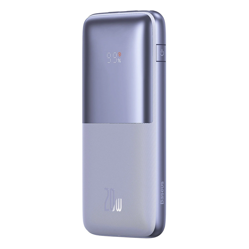 Hurtownia GSM - Powerbank Baseus Bipow Pro 10000mAh 20W 2x USB-A + USB-C + kabel USB-C 3A 0.3m fialový - BSU3475PRP - {ean13} - Hurt