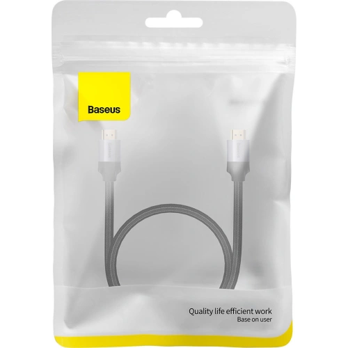 Kabel Baseus Enjoyment HDMI 4K60Hz 0.5m ciemnoszary