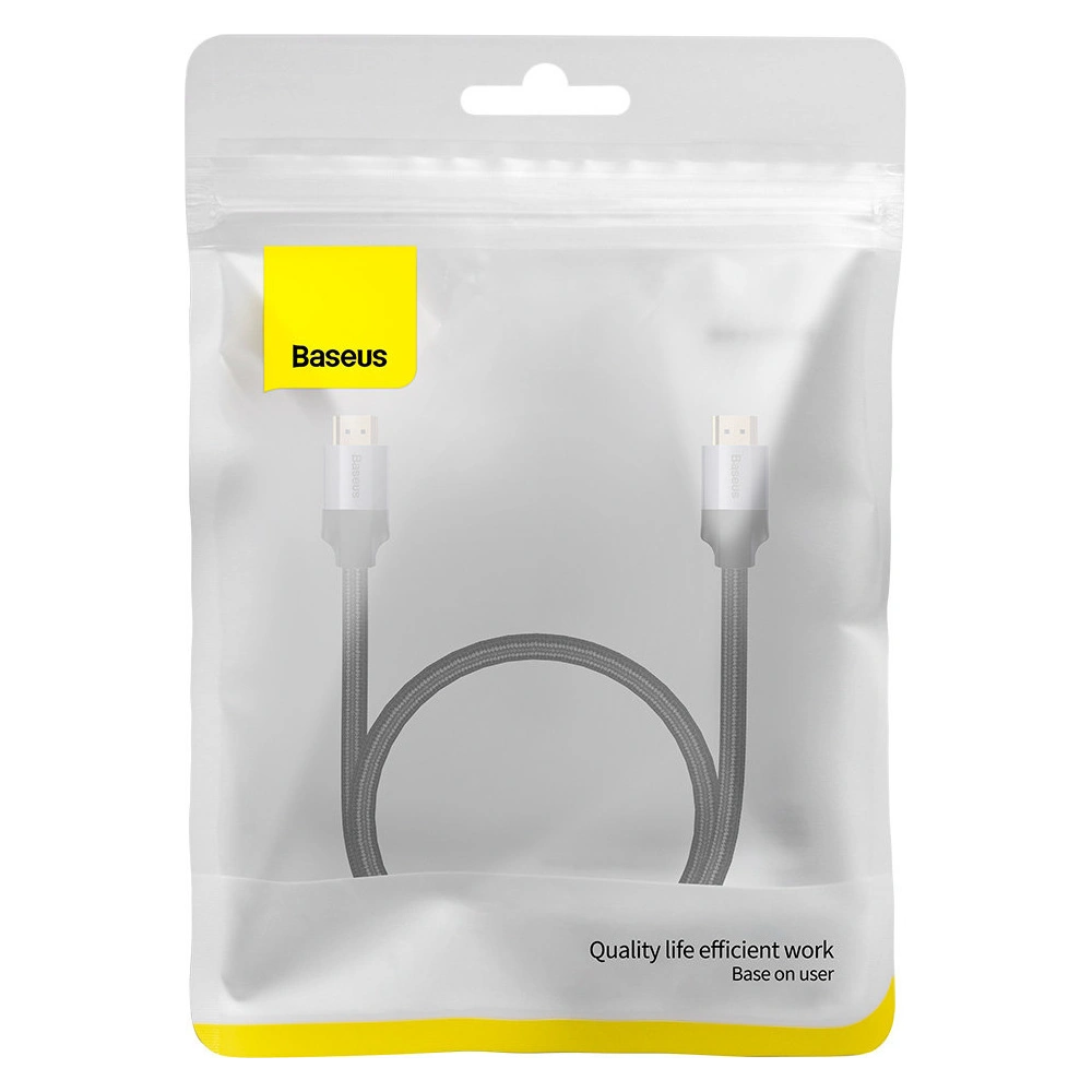 Hurtownia GSM - Kabel Baseus Enjoyment HDMI 4K60Hz 0.5m tmavě šedý - BSU3476GRY - {ean13} - Hurt
