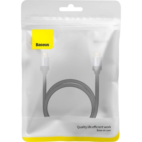 Kabel Baseus Enjoyment HDMI 4K60Hz 0.75m ciemnoszary
