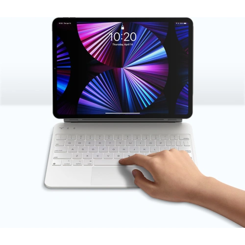 Etui z klawiaturą Baseus Brilliance Apple iPad Air 10.9 (4. i 5. gen)/iPad Pro 11 (1., 2. i 3. gen) biały