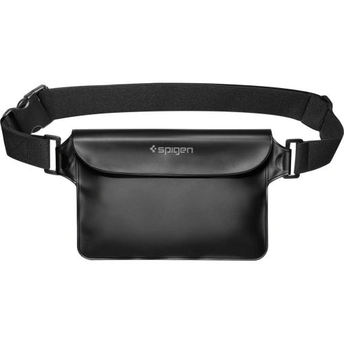 Etui + saszetka wodoszczelna Spigen A621 Universal Waterproof Case & Waist Bag Black