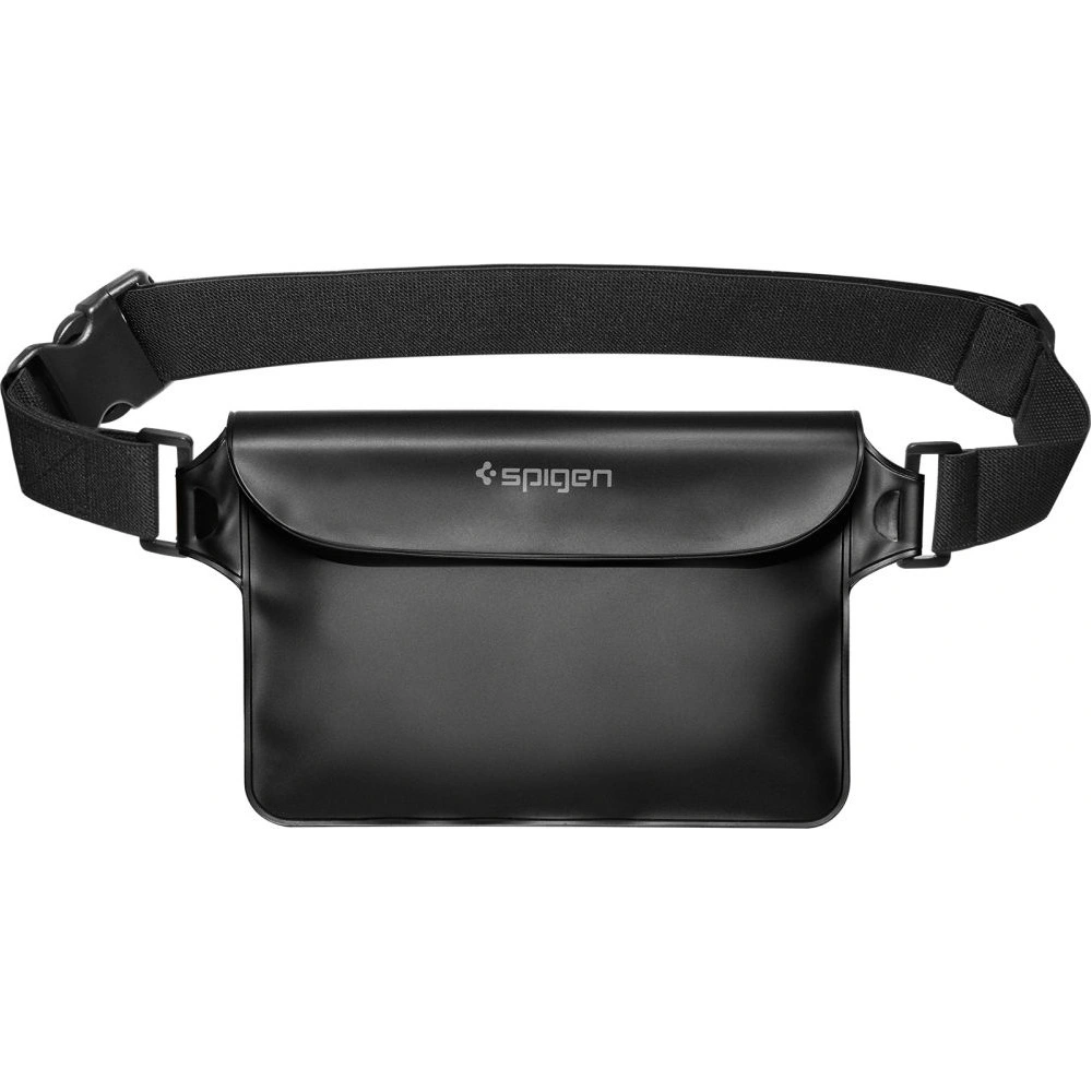 Hurtownia GSM - Etui + vodotěsná taška Spigen A621 Univerzální vodotěsný obal a pásková taška černá - SPN2279BLK - {ean13} - Hurt
