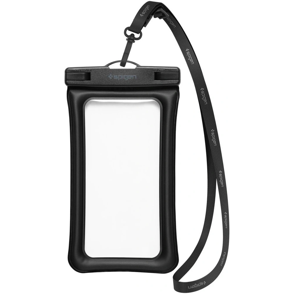 Hurtownia GSM - Etui + vodotěsná taška Spigen A621 Univerzální vodotěsný obal a pásková taška černá - SPN2279BLK - {ean13} - Hurt
