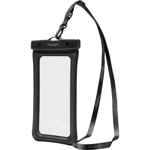 Etui + saszetka wodoszczelna Spigen A621 Universal Waterproof Case & Waist Bag Black