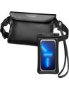 Hurtownia GSM - Etui + saszetka wodoszczelna Spigen A621 Universal Waterproof Case & Waist Bag Black - SPN2279BLK - {ean13} - Hurt